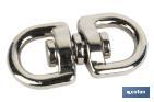 Nickle plated shackle - Cofan