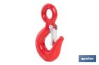 Hook with clasp in high resistance alloy steel - Cofan