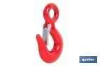 Hook with clasp in high resistance alloy steel - Cofan