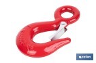 Hook with clasp in high resistance alloy steel - Cofan