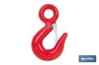 Hook with clasp in high resistance alloy steel - Cofan