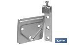 Set of Cupboard Wall Hanger | Zinc-Plated Steel | Size: 53mm - Cofan