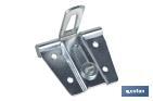 Cabinet hanger with 90° regulator | Zinc-plated Steel | Suitable for kitchen units  - Cofan