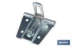 Cabinet hanger with 90° regulator | Zinc-plated Steel | Suitable for kitchen units  - Cofan