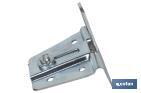 Cabinet hanger with 90° regulator | Zinc-plated Steel | Suitable for kitchen units  - Cofan