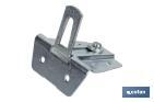 Cabinet hanger with 90° regulator | Zinc-plated Steel | Suitable for kitchen units  - Cofan