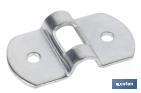 GALVANISED STEEL MOUNTING BRACKET | SIZE: 25 X 6MM