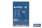 Polipasto eléctrico con parada de emergencia | Altura de elevación: 10/20 m | Protección IP54 | Incluye mando | Disponible en diferentes capacidades de carga - Cofan
