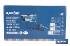Polipasto eléctrico con parada de emergencia | Altura de elevación: 10/20 m | Protección IP54 | Incluye mando | Disponible en diferentes capacidades de carga - Cofan
