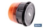 Luz emergencia rotativa 360° | Recargable USB-C | Base magnética | Certificada ECE R65 | Para vehículos industriales y agrícolas - Cofan