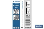 Hojas de sierra de sable universales HCS para madera seca y verde | Aptas para corte en madera en bruto y desramados - Cofan