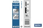 Hojas de sierra de sable universales bimetal para madera con clavos, metal ligero y plástico | Disponibles en diferentes longitudes - Cofan