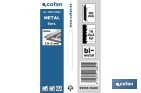 Hojas de sierra de sable universales bimetal para metales de 1,5 a 3 mm de espesor | Disponibles en diferentes longitudes - Cofan