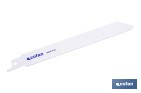 Hojas de sierra de sable universales bimetal para metales de 1,5 a 3 mm de espesor | Disponibles en diferentes longitudes - Cofan