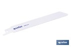 Hojas de sierra de sable universales bimetal para metal, madera y plástico reforzado| Adecuadas para metales de 2,5 a 6 mm de espesor | Disponibles en diferentes longitudes - Cofan