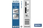 Hojas de sierra de sable universales bimetal para demolición | Adecuadas para metal, madera y plástico de 4 a 10 mm de espesor | Disponible en diferentes longitudes - Cofan