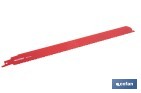 Hojas de sierra de sable universales bimetal para demolición | Adecuadas para metal, madera y plástico de 4 a 10 mm de espesor | Disponible en diferentes longitudes - Cofan