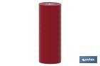 Insulating tape 180 microns | Red | Resistant to voltage, heat and different acids and alkaline materials - Cofan