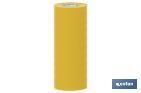 Insulating tape 180 microns | Yellow | Resistant to voltage, heat and different acids and alkaline materials - Cofan