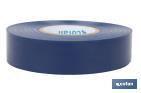 Insulating tape 180 microns | Blue | Resistant to voltage, heat and different acids and alkaline materials - Cofan