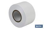 INSULATING TAPE 130 MICRONS | WHITE | RESISTANT TO VOLTAGE, HEAT AND DIFFERENT ACIDS AND ALKALINE MATERIALS
