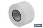 Insulating tape 180 microns | White | Resistant to voltage, heat and different acids and alkaline materials - Cofan