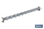 Load bar with 10 hooks (10 cm) - Cofan