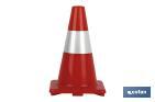 Cone Vermelho/Branco 30cm - Cofan