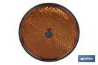 Catadióptricos redondos con tornillo para fijar en vehículos | 3 Colores y 2 tamaños diferentes - Cofan