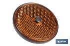 Catadióptricos redondos con tornillo para fijar en vehículos | 3 Colores y 2 tamaños diferentes - Cofan