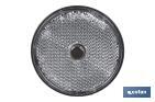 Catadióptricos redondos con tornillo para fijar en vehículos | 3 Colores y 2 tamaños diferentes - Cofan