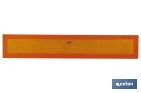 PLACA V6 PARA VEHÍCULOS LARGOS | MATERIAL: ALUMINIO | RECUBRIMIENTO CON VINILO RÉFLEX N2 | SEÑALIZACIÓN HOMOLOGADA | FÁCIL DE INSTALAR | DISPONIBLE EN VARIAS MEDIDAS