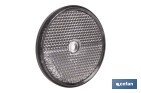 Catadióptricos redondos sin tornillo | Producto homologado | Diámetro: 60 mm | Tornillo no incluido | Disponibles en 3 colores diferentes - Cofan