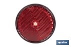 Catadióptricos redondos sin tornillo y con adhesivo | Producto homologado | Diámetro: 60 mm | Disponibles en 3 colores diferentes - Cofan