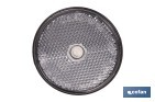Catadióptricos redondos sin tornillo y con adhesivo | Producto homologado | Diámetro: 60 mm | Disponibles en 3 colores diferentes - Cofan