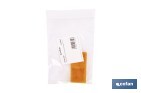 Adhesive rectangular reflector | Approved product | Available in 3 different colours | Size: 71 x 35 mm - Cofan