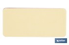 Adhesive rectangular reflector | Approved product | Available in 3 different colours | Size: 94 x 44 mm - Cofan