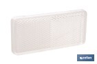 Adhesive rectangular reflector | Approved product | Available in 3 different colours | Size: 94 x 44 mm - Cofan