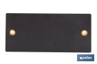 Catadióptrico rectangular con agujeros | Tornillos no incluidos | Producto homologado | Disponible en 3 colores diferentes | Medidas: 106 x 50 mm - Cofan