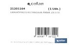 Rectangular reflector with 2 holes and adhesive backing | Screws not included | Approved product | Available in 3 different colours | Size: 106 x 50 mm - Cofan