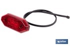 Luz de gálibo trasera LED roja 12/24V | IP68 Homologada ECE R3 para camión, remolque y caravana - Cofan