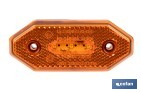 LUZ DE GÁLIBO LATERAL LED ÁMBAR 12/24V | IP68 HOMOLOGADA ECE R7 PARA CAMIÓN, REMOLQUE Y TRÁILER