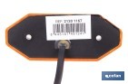 Luz de gálibo lateral LED ámbar 12/24V | IP68 Homologada ECE R7 para camión, remolque y tráiler - Cofan