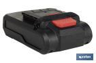 Pistola engrasadora a batería | Batería Li-ion 21 V 2 Ah | Presión máxima: 690 bar | Adecuada para cartuchos de 400 ml - Cofan