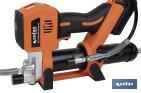 Pistola engrasadora a batería | Batería Li-ion 21 V 2 Ah | Presión máxima: 690 bar | Adecuada para cartuchos de 400 ml - Cofan
