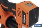 Pistola engrasadora a batería | Batería Li-ion 21 V 2 Ah | Presión máxima: 690 bar | Adecuada para cartuchos de 400 ml - Cofan