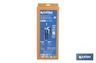 Bomba de engrase dual tipo pistola y palanca | Hasta 7000 PSI | Compatible con cartuchos de grasa de 400 g o carga a granel - Cofan