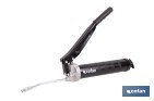 Bomba de engrase profesional de doble pistón | Capacidad: 400 g | Alta presión 6000 PSI - Cofan