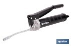 Bomba de engrase profesional de doble pistón | Capacidad: 400 g | Alta presión 6000 PSI - Cofan