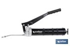 Bomba de engrase profesional de doble pistón | Capacidad: 400 g | Alta presión 6000 PSI - Cofan